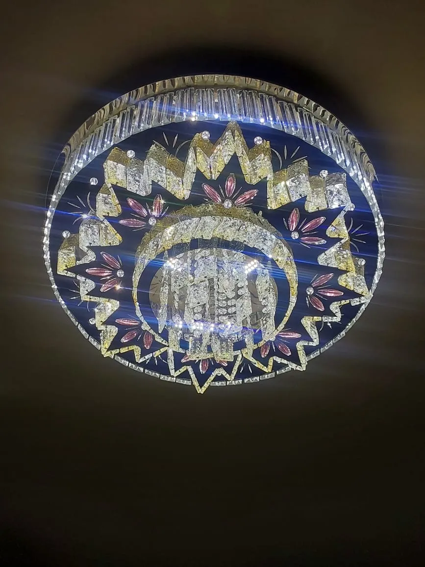 Large Chandelier After
